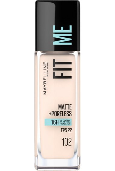 face make up foundation fit me matte poreless foundation Fair Porcelain