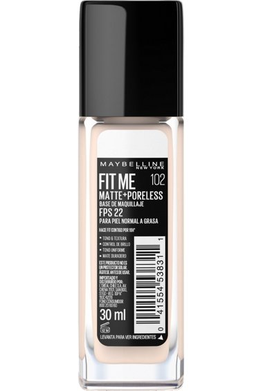 maybelline fit me matte poreless foundation 102 fair porcelain 041554538311 t