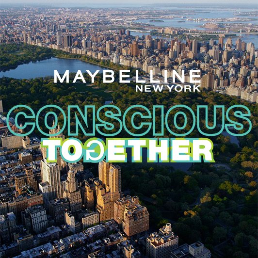 Maybelline Green Edition Conscious Together Banner